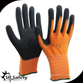 SRSAFETY rubber glove latex foam gloves manufactures